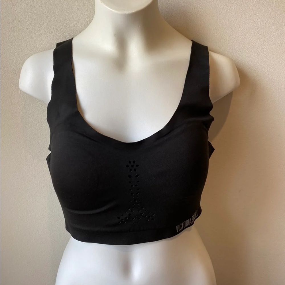 (34B) Victoria’s Secret Victoria Sport Angel Max Black Sports Bra - Picture 8 of 12